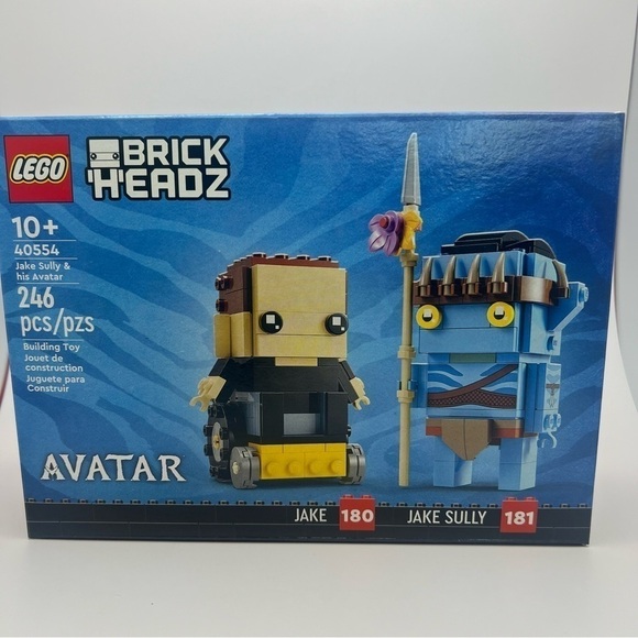 Retired | LEGO BrickHeadz Jake Sully & His Avatar | 40554 | NIB - Picture 2 of 10